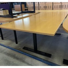 Bükk színű tárgyalóasztal - 200 x 100 cm